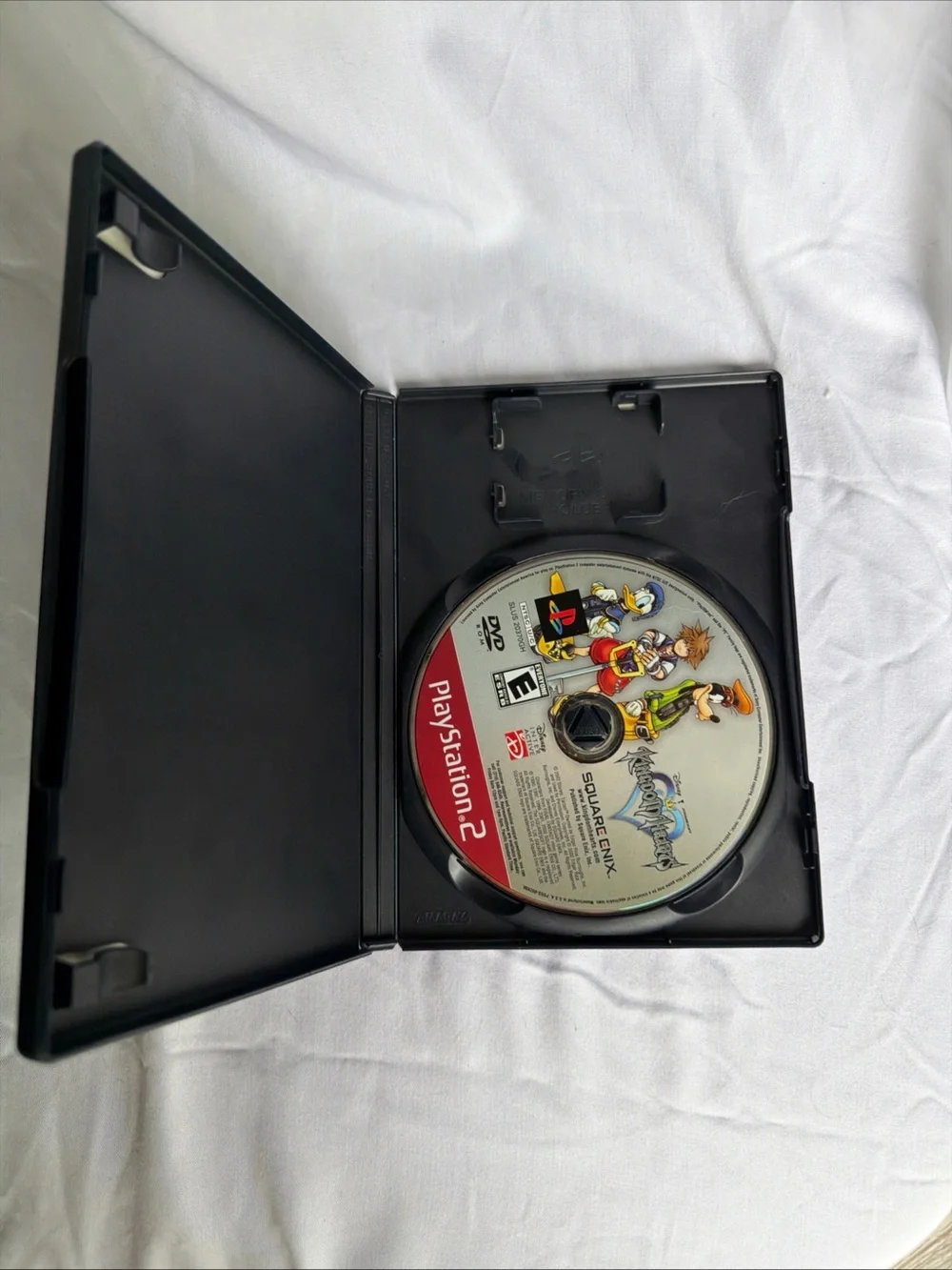 PlayStation 2 Kingdom Hearts Missing Manual / Case Only with Disc
